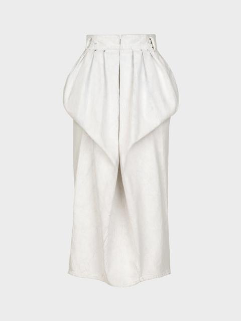 Maison Margiela Denim Gathered Skirt