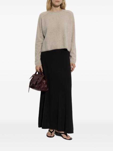 LISA YANG Lexia brushed-knit crew-neck sweater