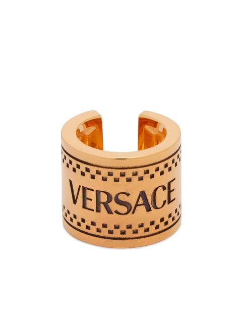 VERSACE Versace Chunky Logo Ring