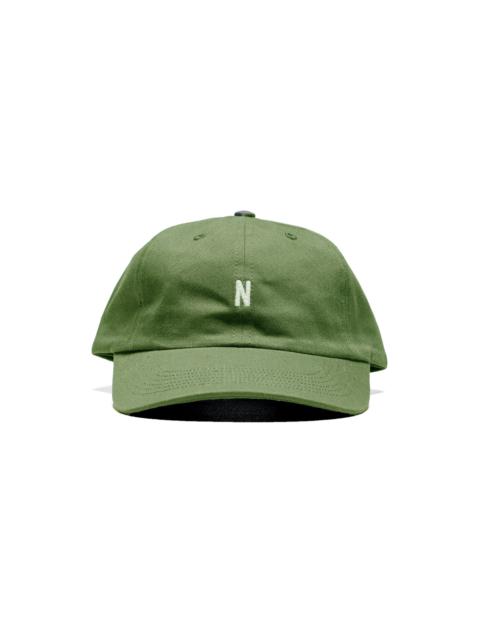 NORSE PROJECTS Twill Sports Cap Moss Green