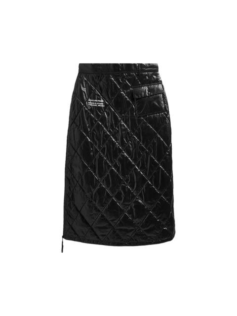 Moncler x Fragment Quilted Shiny Outerwear Skirt 'Black'