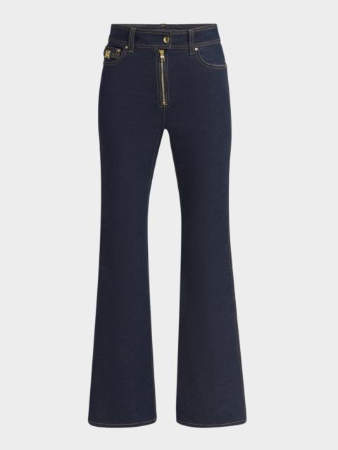AMIRI Zip-Up Flare Jeans