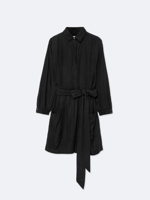 ALLSAINTS NOORA SILK-VISCOSE MINI DRESS
