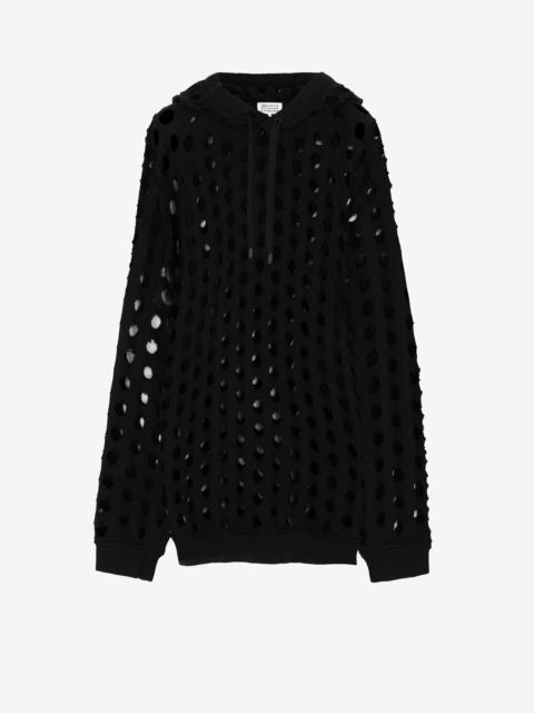 Maison Margiela Punched holes hoodie