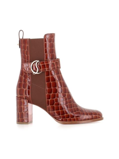 Christian Louboutin 70mm leather ankle boots