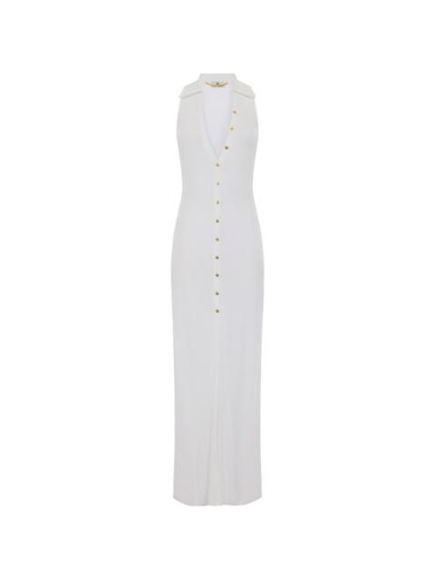 ELISABETTA FRANCHI V-neck maxi dress