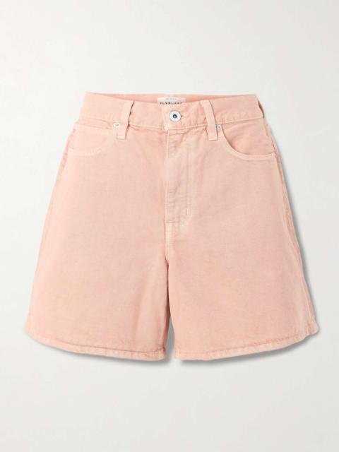 SLVRLAKE Walker denim shorts Pink