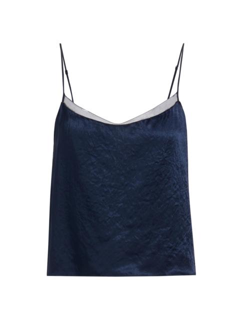 Vince Women's Beaded Boarder Cami - Coastal