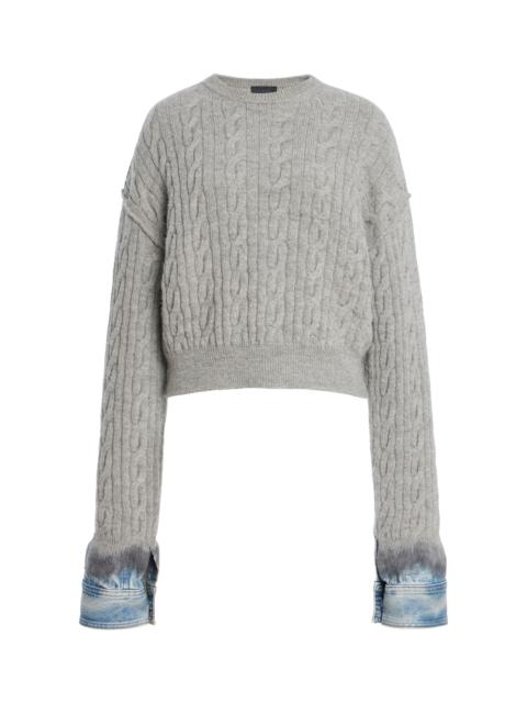 HAIKURE Karine Cotton Sweater grey