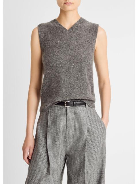 Vince Donegal Plush Cashmere Sweater Vest