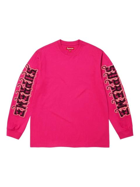 Supreme Supreme FW25 Intarsia Sleeve L/S Top 'Pink' SUP-FW25-111-PNK