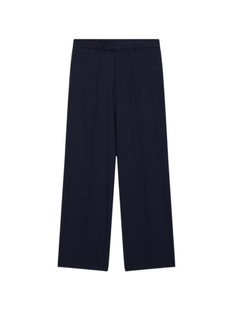 MSGM belt-loop wide-leg trousers