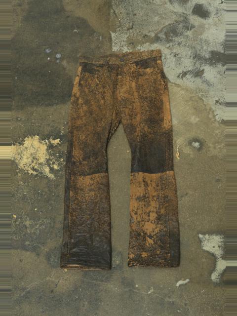 John Elliott LEATHER CARIBOU BOOTCUT