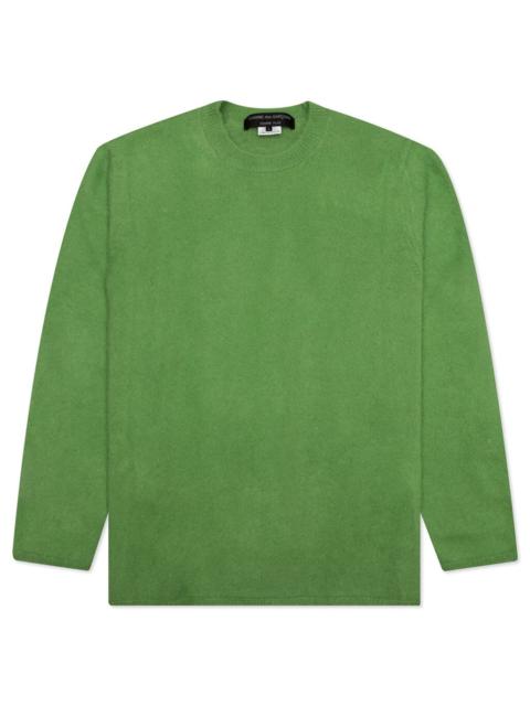Comme des Garçons Homme Plus COMME DES GARCONS HOMME PLUS SWEATER - LIGHT GREEN