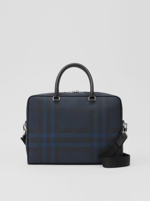 Burberry London Check and Leather Briefcase