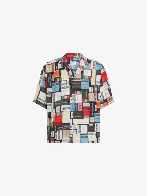 Moschino PRINTED SILK SHIRT