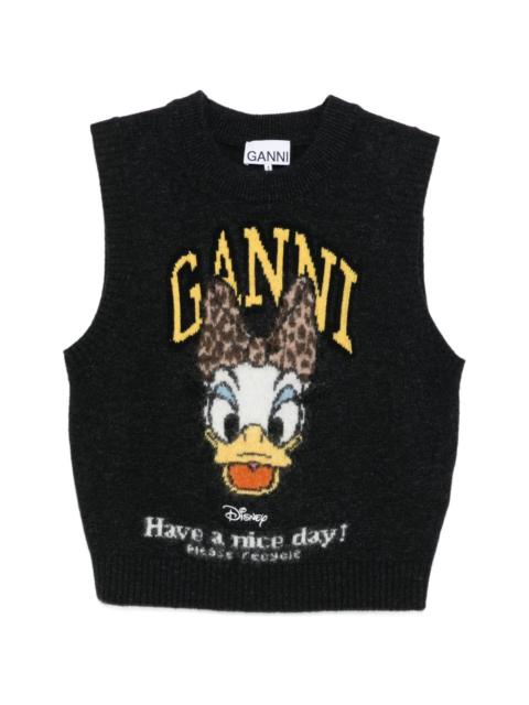 GANNI x Disney crew-neck vest