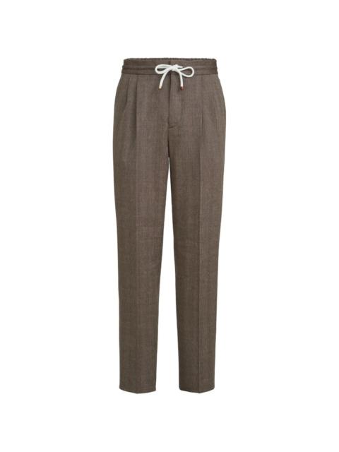 Brunello Cucinelli drawstring trousers