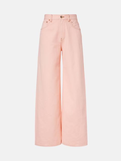 BLAZÉ MILANO Clapotis wide-leg jeans