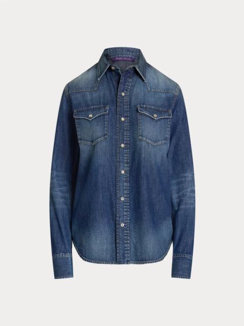 Ralph Lauren Payson Cotton Denim Western Shirt