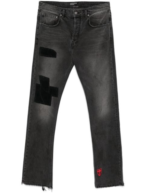 Enfants Riches Déprimés patchwork flared jeans