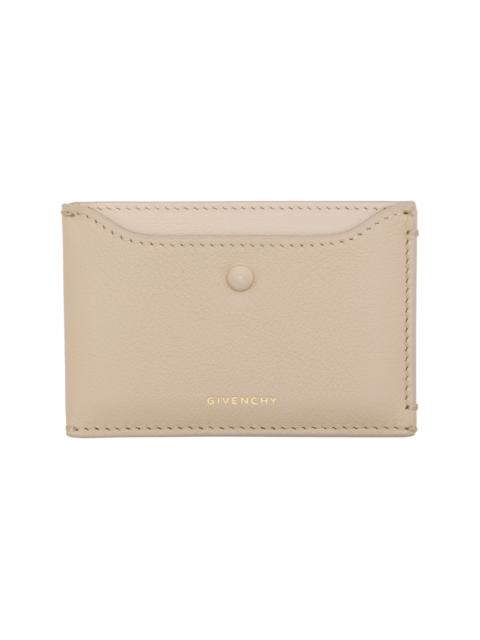 Givenchy Beige Day Card Holder