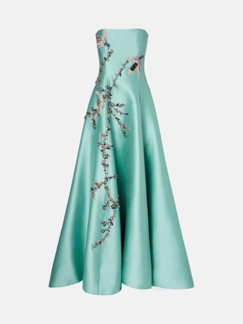 COSTARELLOS Mavia embellished gown