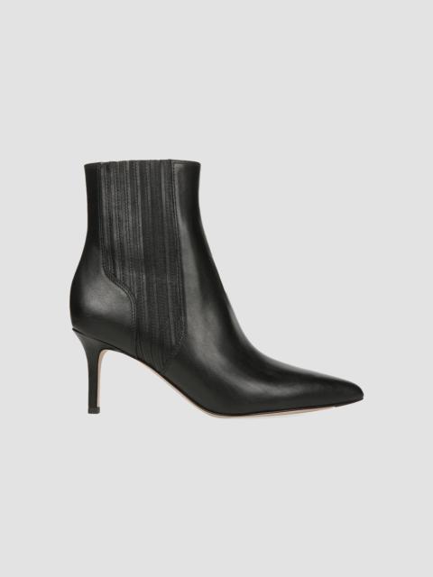 VERONICA BEARD Women's Lisa 70MM Leather Ankle Boots - Black