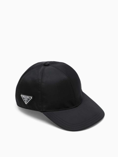 Prada Prada Black Nylon Baseball Cap Men | luosophy | REVERSIBLE