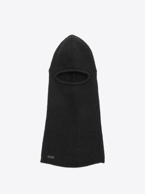 SAINT LAURENT balaclava in alpaca and wool