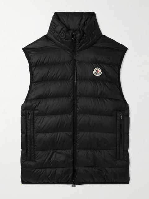 Moncler Rocoque Logo-Appliquéd Quilted Shell Down Gilet