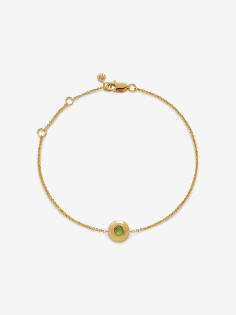MONICA VINADER 18kt yellow gold vermeil August Birthstone bracelet