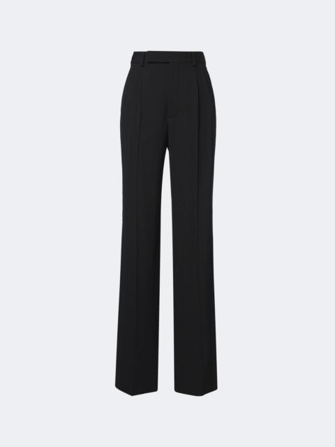 SAINT LAURENT Wool-blend straight pants