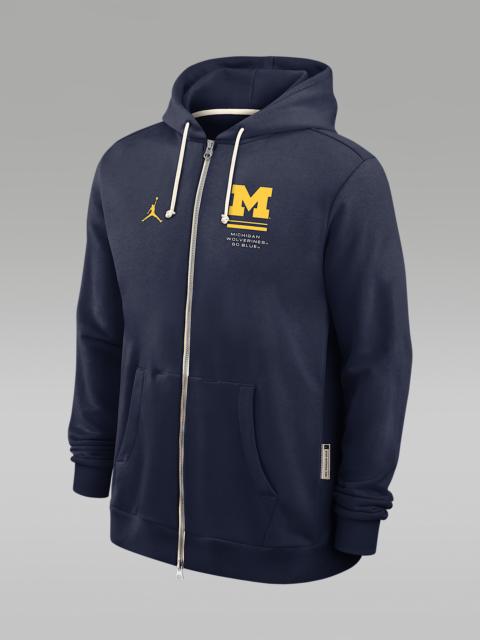 Jordan Michigan Sideline Standard Issue Men's Jordan Brand Dri-FIT College Full-Zip Hoodie