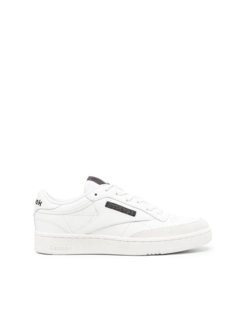 Club C lace-up leather sneakers
