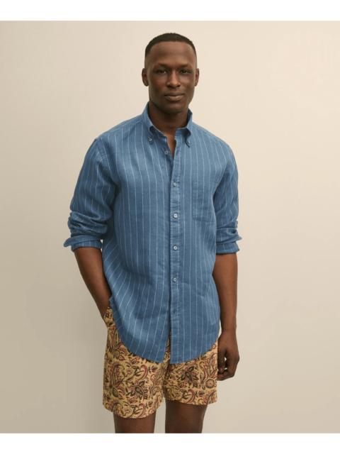 Brooks Brothers Irish Linen Sport Shirt