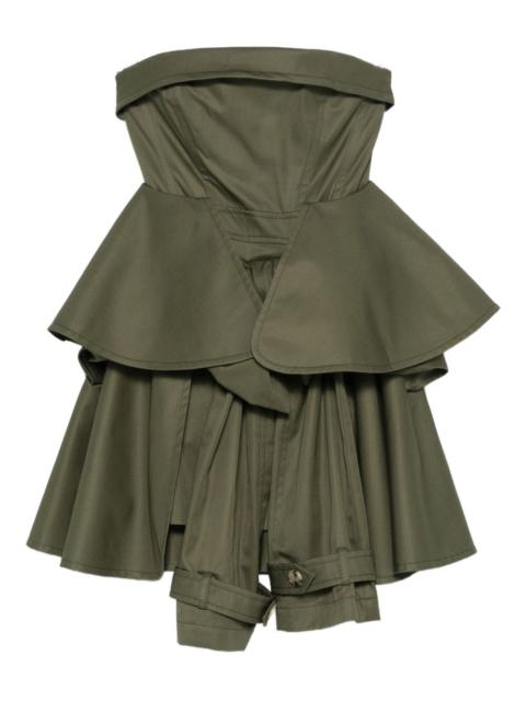 VIKTOR & ROLF bow drape mini dress