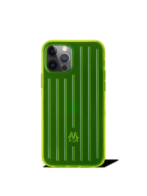 RIMOWA iPhone Accessories Neon Lime Case for iPhone 12 & 12 Pro