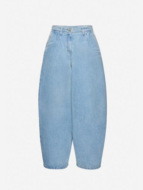 MAGDA BUTRYM Balloon denim pants in light blue