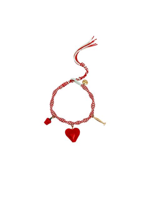 ALÉMAIS heart charm bijoux barcelet