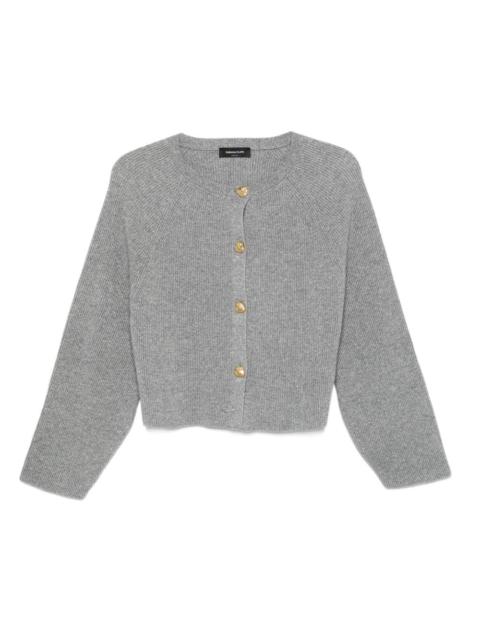 FABIANA FILIPPI ribbed button-closure cardigan