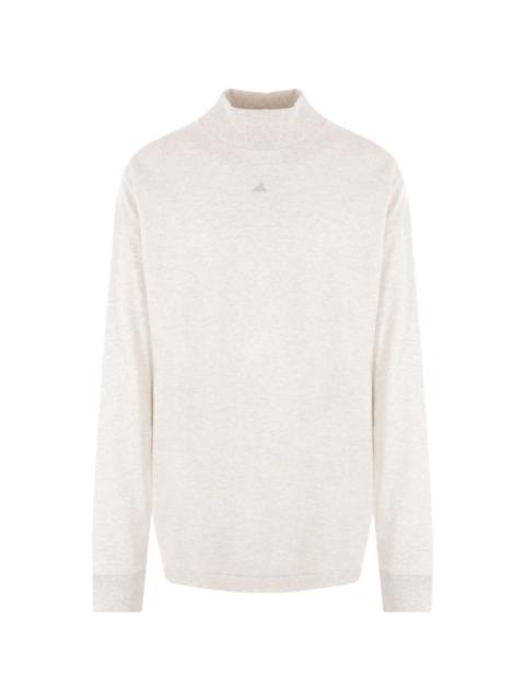 adidas logo-print long-sleeve T-shirt