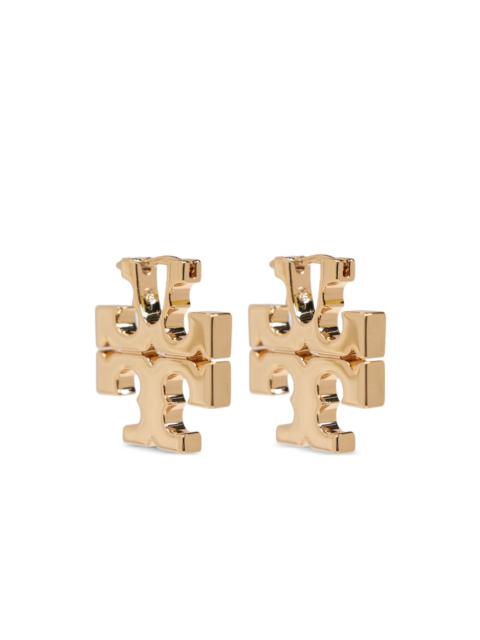 TORY BURCH logo-sculpted hoop hearings