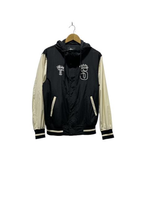 Ｇ*Ｐ様 STUSSY No4 Sweat Varsity Stüssy Stussy Varsity Jacket Style Design Big S Logo With