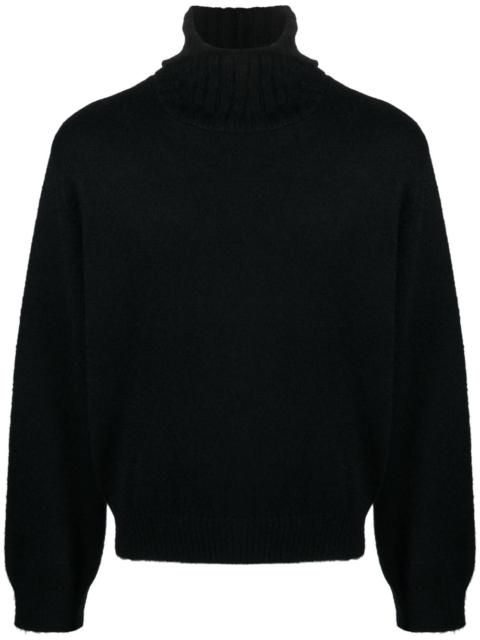 CHARLES JEFFREY LOVERBOY slouchy-hood felted jumper