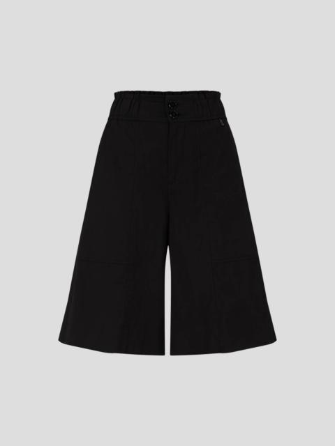 BOGNER IDA BERMUDA SHORTS IN BLACK