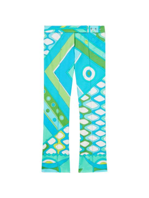 PUCCI Vivara-Print cotton trousers