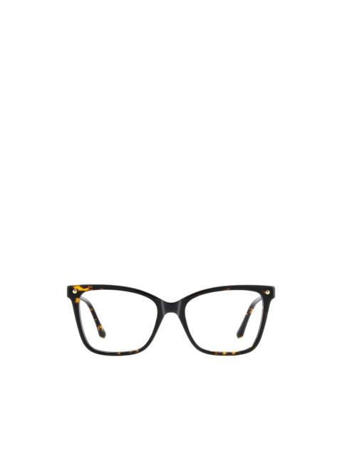 CAROLINA HERRERA tortoiseshell-effect square-frame glasses