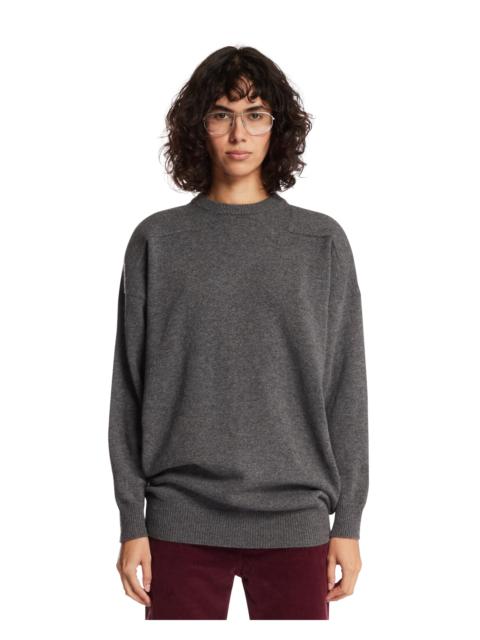 Jil Sander Gray Wool Sweater
