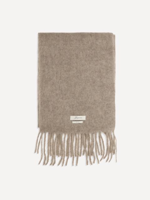 JACQUEMUS Carro fringed Scarf